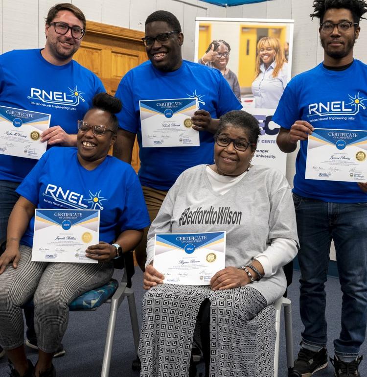 rnel adult coding participant receiving a certificate